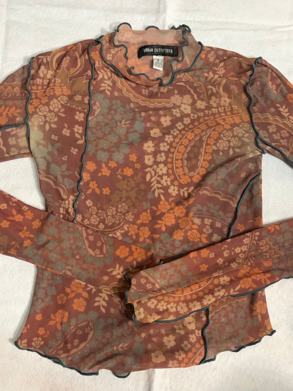 Urban Outfitters Mesh Indie Top
